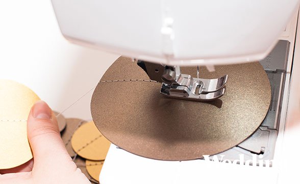 как сделать гирлянду из кружков