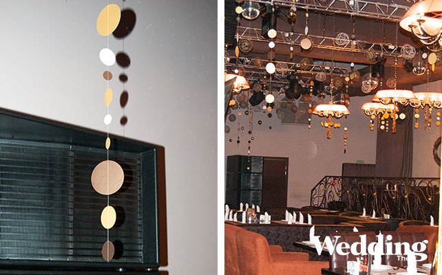 как сделать гирлянду из кружков