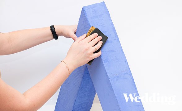 как изготовить гигантскую объёмную букву