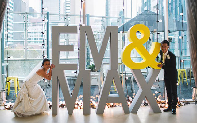 как сделать гигантские объёмные буквы