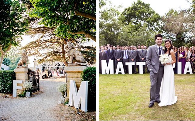 как сделать гигантские объёмные буквы