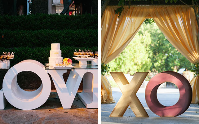 как сделать гигантские объёмные буквы