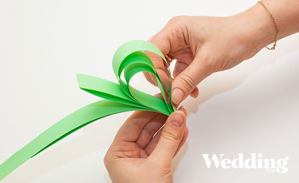 гирлянда из ажурных сердечек