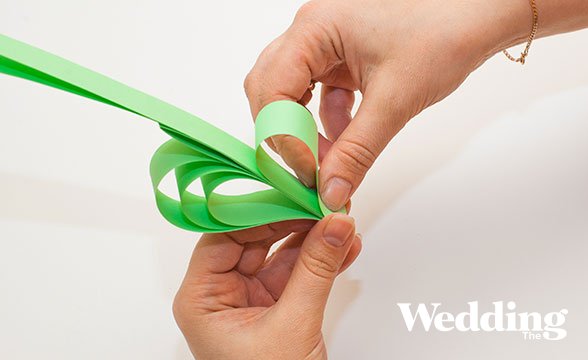 гирлянда из ажурных сердечек