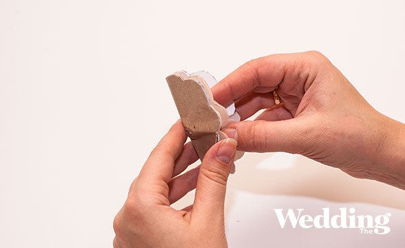 гирлянда из бумажных цветов