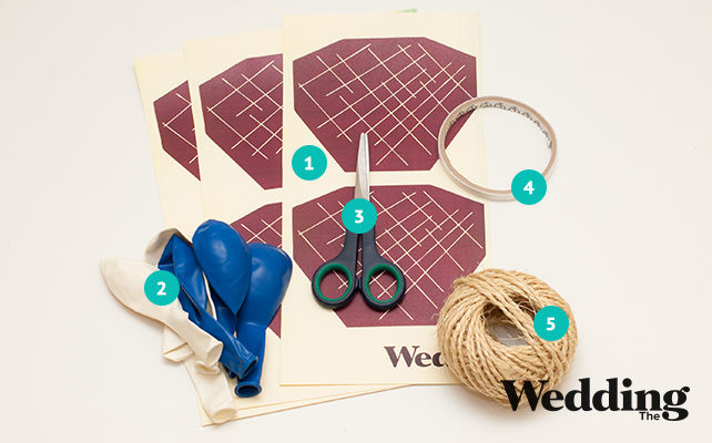 Как сделать гирлянду из «мороженого», выполненного из воздушных шариков, материалы для изготовления