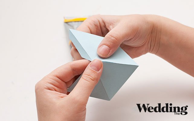 Бумажные гирлянды из ромбиков своими руками, сложить ромбики