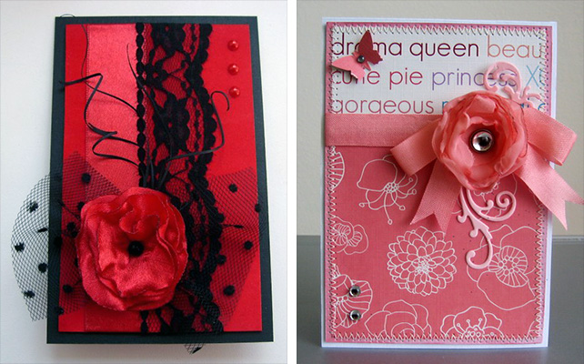 конверт для денег с цветком