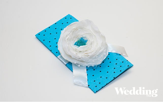 конверт для денег с цветком