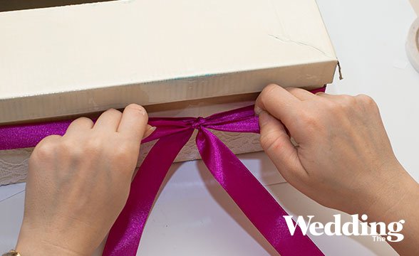 как самостоятельно сделать свадебную коробку для денег
