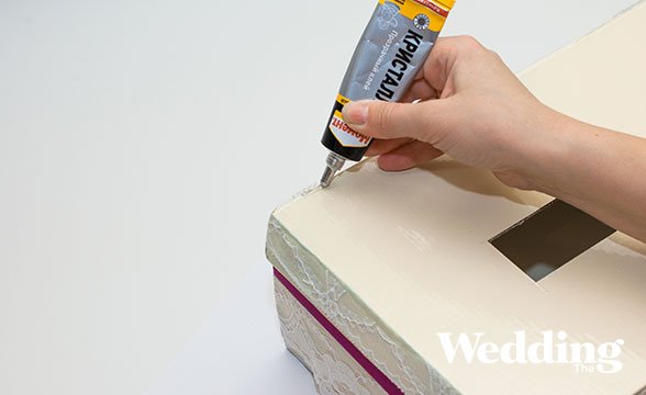 как самостоятельно сделать свадебную коробку для денег