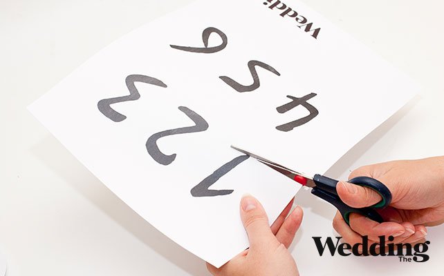 Как сделать круглый номер стола на бутылке, распечатываем и вырезаем номер стола 