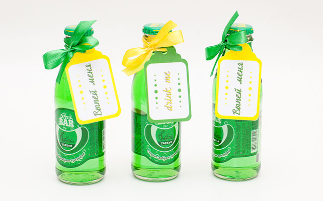 Бирки для лимонада, Как сделать бирки для декора лимонада на свадьбе	