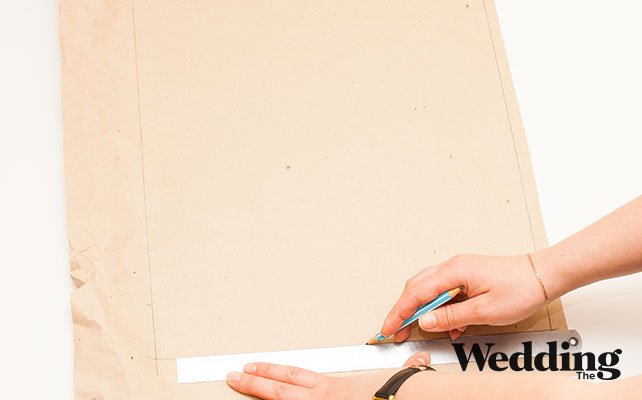 сделать шаблон буквы