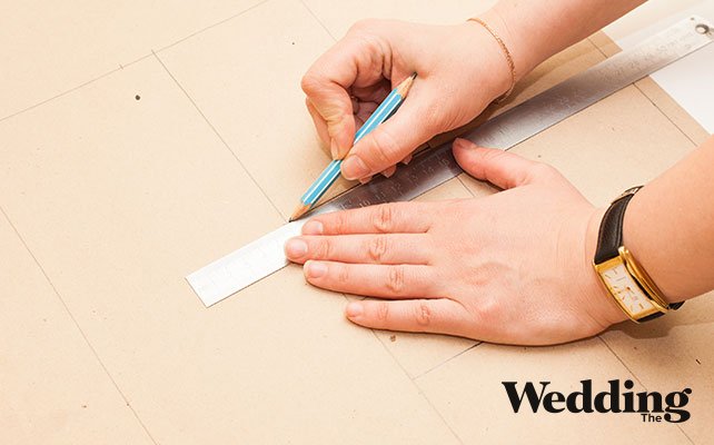 сделать шаблон буквы