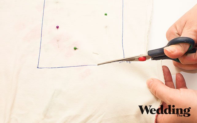 делаем выкройку буквы