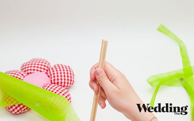 сделать стебель цветка