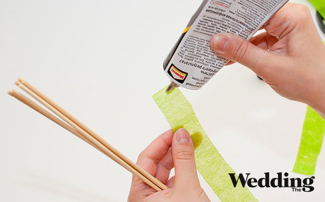 сделать стебель цветка