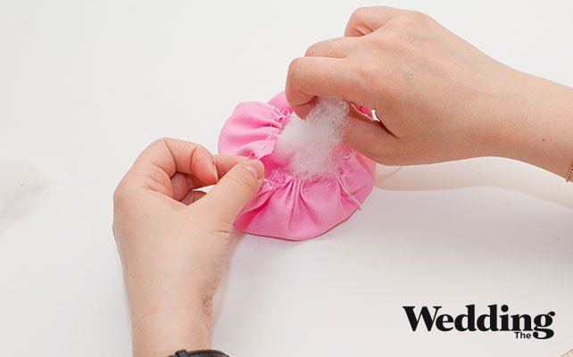 сшить сердцевину