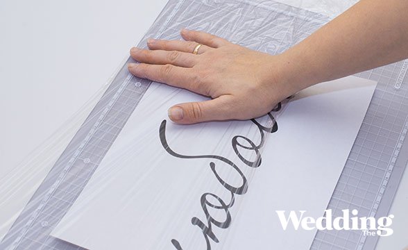 как самостоятельно сделать верёвочную надпись