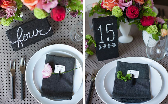 Как сделать номер стола на кирпиче для рустикальной свадьбы