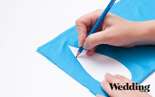 перевести детали шаблона на ткань