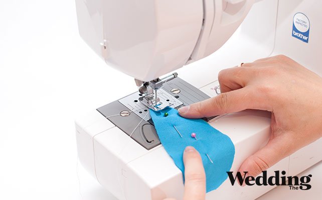 прошить детали на машинке