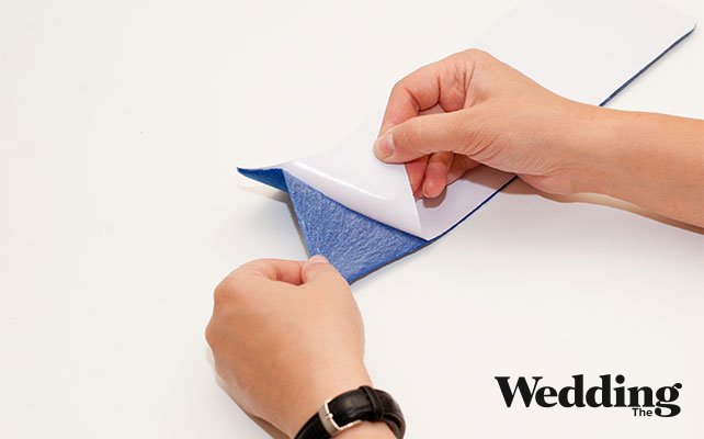 приклеить фетр к ткани