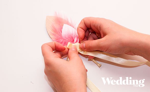 оригинальная бутоньерка для жениха