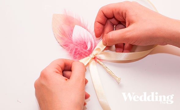 оригинальная бутоньерка для жениха