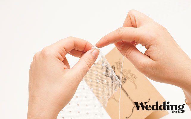 процесс изготовления открытки к 8 марта