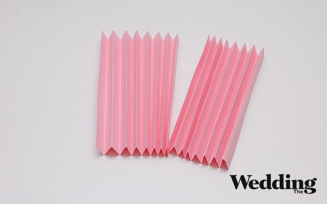 сложить гармошки из цветной бумаги