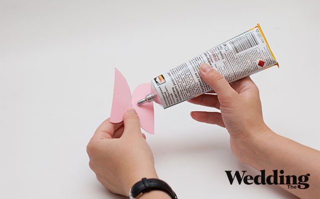 приклеить ярлыки к разделителям