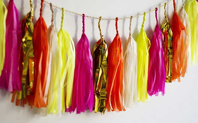 фотозона из гирлянд