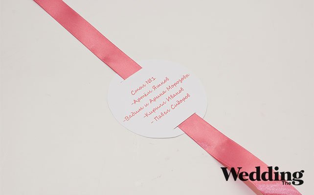 закрепить на лентах остальные карточки