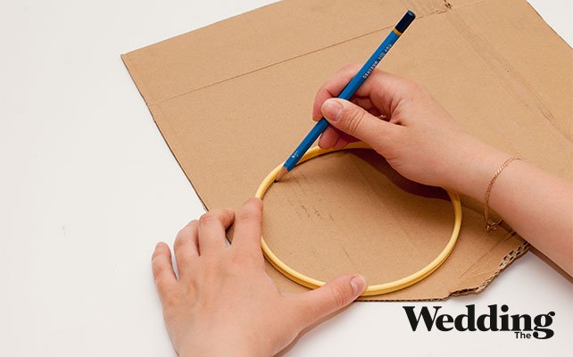 обвести внутреннюю окружность изнутри