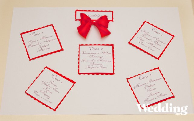 план рассадки гостей