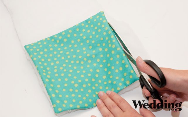 отрезать синтепон