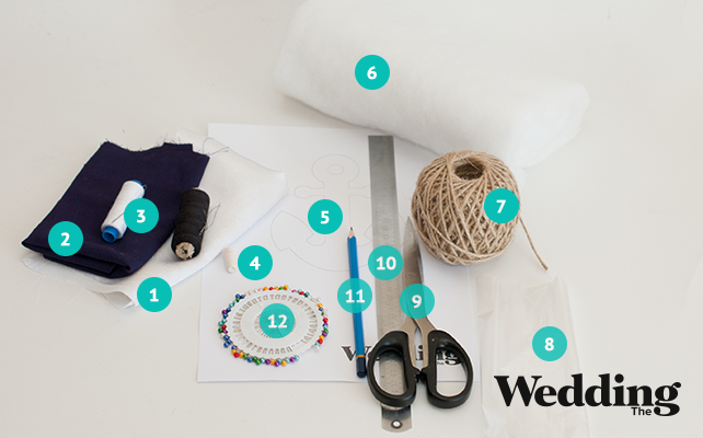 Как сделать подушку для колец с якорем, материалы для изготовления