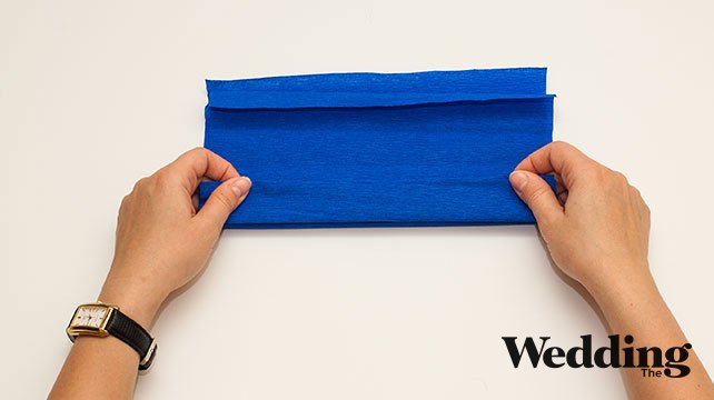 согнуть из листов гармошку