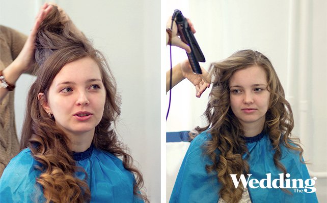 мастер-класс, причёска в стиле винтаж