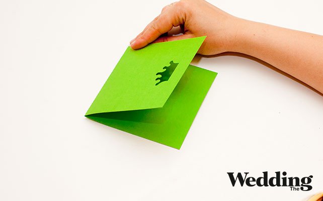 в обложку вклеить текст приглашения