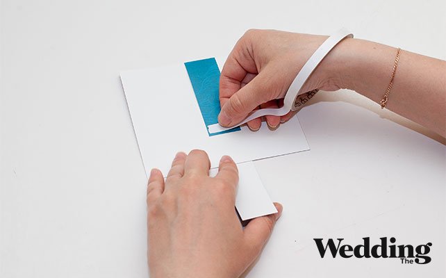 склеить концы полоски