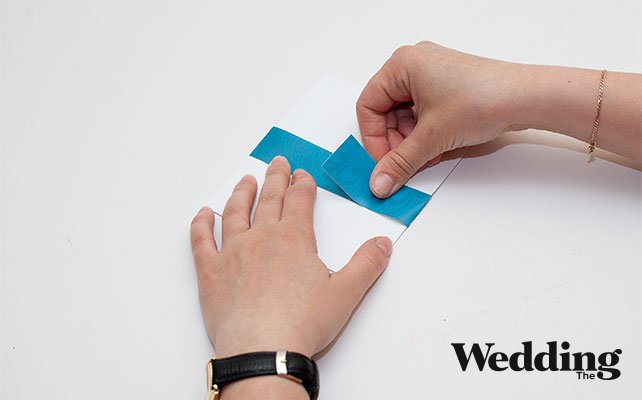 склеить концы полоски