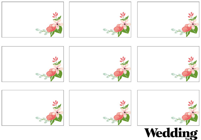 Рассадочные карточки на свадьбу: именные, с номерами столов, примеры