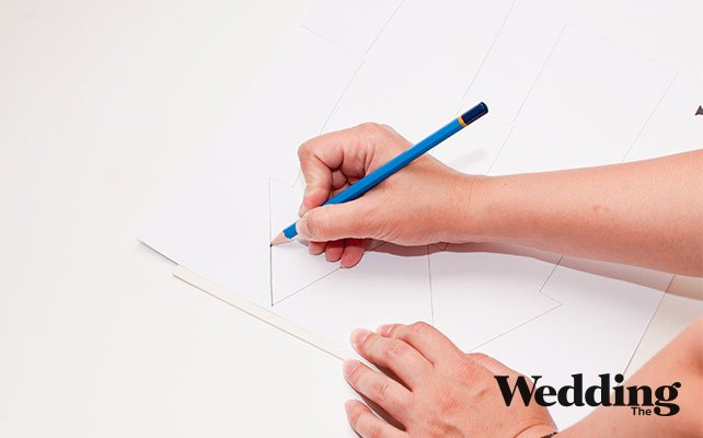 перенести шаблон на картон