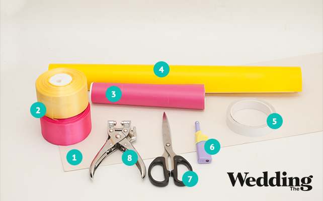 Как сделать табличку с лентами на свадебный автомобиль, материалы для изготовления