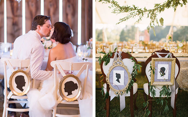 таблички на стулья молодоженов своими руками