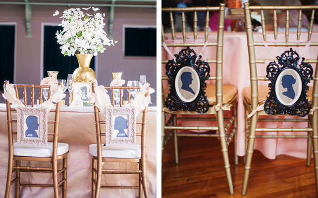 таблички на стулья молодоженов своими руками