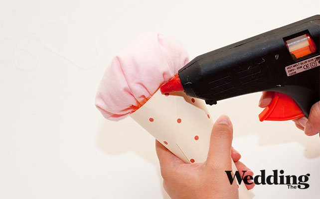 закрыть стык сосборенной тканью